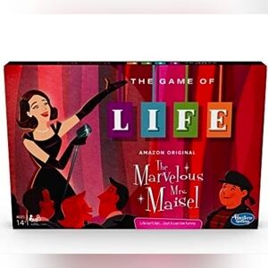 Hasbro Gaming The Game of Life: The Marvelous Mrs. Maisel Edition Board Game NEW